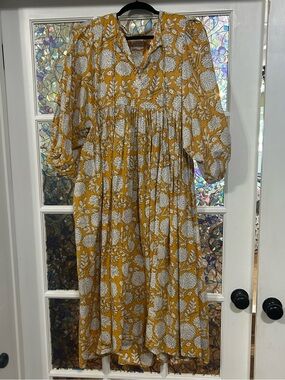 Maya Midi Dress Daffodil